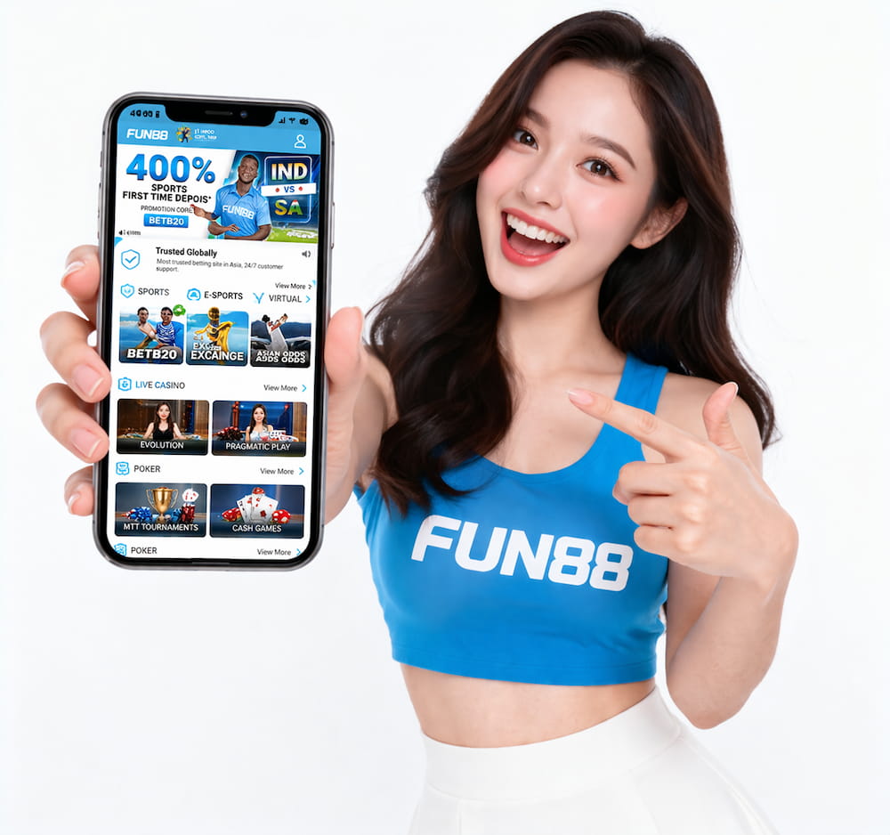 Tải app FUN88 để được trải nghiệm cá cược mọi lúc mọi nơi