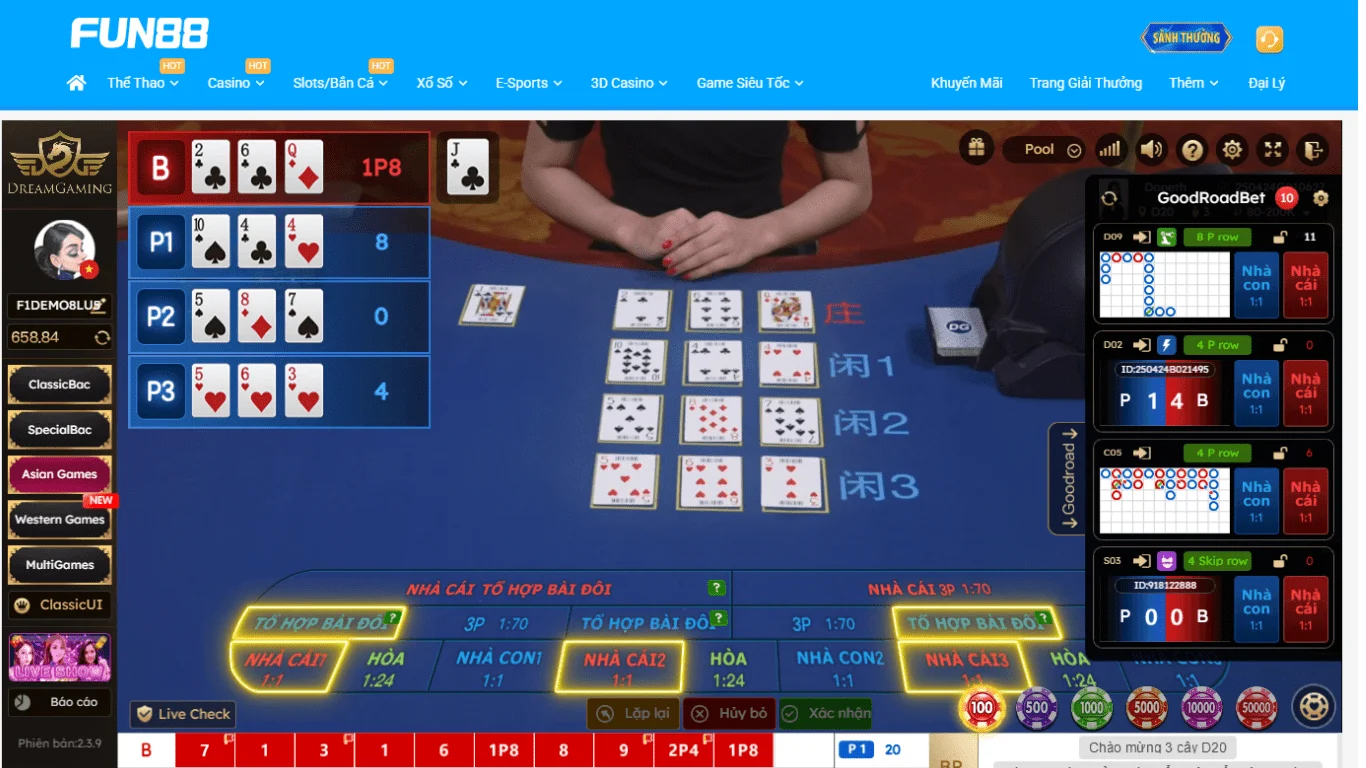 Bạn làm quen với cách Bluff của người khác và vận dụng đánh Poker Casino