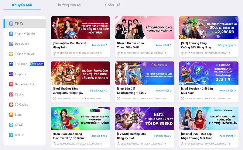 Đăng ký FUN88 để hưởng nhiều đặc quyền